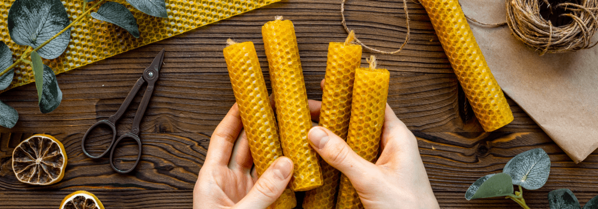 Para qué sirven las velas de miel