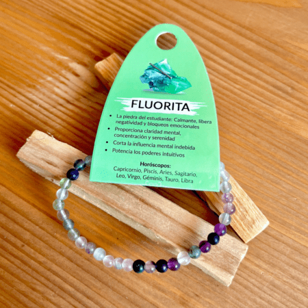 Pulsera Fluorita 4 mm