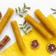 Velas de Cera Natural Ritual 11 y 22 Abundancia Velas ritualizadas Miel Abeja