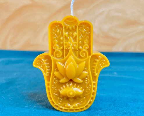 Vela miel Mano de Fátima Artesanal Vela miel Mano de Fátima Artesanal