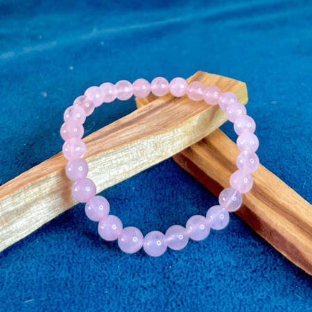 Pulsera Cuarzo Rosa Ritualizada 6mm
