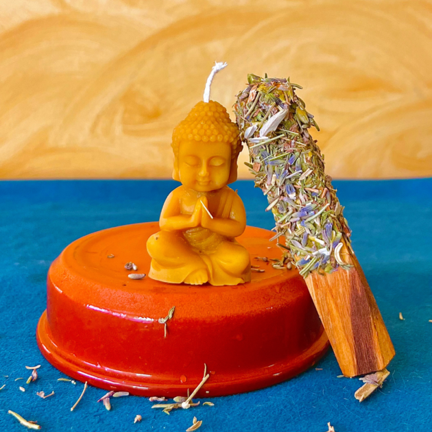 Pack Ritual Claridad Mental Buda & Palo Santo Ritualizado Pack Ritual Claridad Mental Buda & Palo Santo Ritualizado