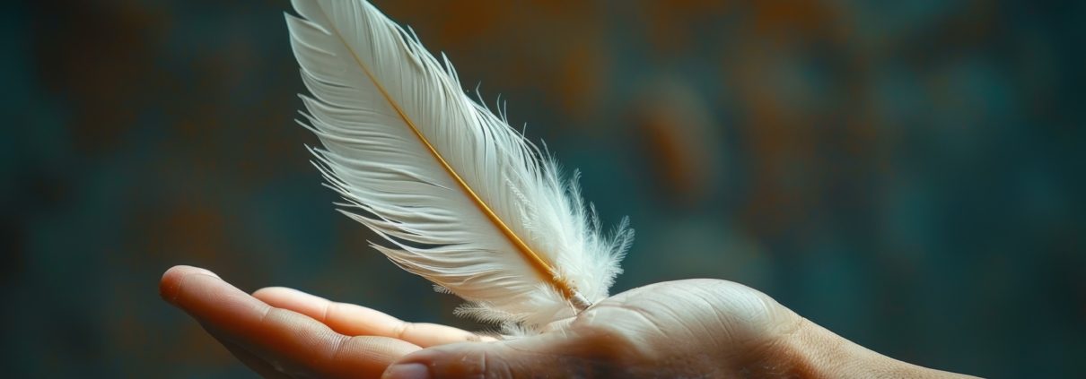 Significado encontrar plumas blancas: Señales del Universo